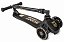 Складной трехколесный самокат Scoot&Ride Highway Kick 3 LED LE (Черный с золотом), 96480