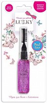 Тушь для волос с розовыми блестками, Lukky, Т16156