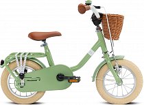 Двухколесный велосипед Puky STEEL CLASSIC 12 4114 retro green зеленый