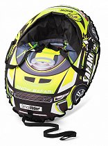 Надувные санки-тюбинг с сиденьем и ремнями Small Rider Snow Cars 3 (Сафари зеленый), 1425142