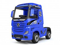 Детский электромобиль Грузовик Mercedes-Benz Truck (лицензионная модель), ToyLand, синий, HL358 С