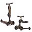 Детский трехколесный самокат с сиденьем Scoot&Ride HighwayKick 1 LE (Черный с золотом), 96428