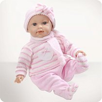 Функциональный пупс Arias Elegance в розовом костюмчике 42 см, Т59786