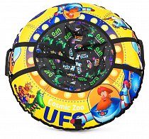 Надувные санки-ватрушка (тюбинг) Small Rider UFO (CZ) (желтый (капитан Клюква)), 1085277