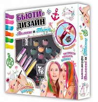 Набор Lukky - Бьюти-дизайн 2-в-1 - Волосы и тату, Lukky, Т16676