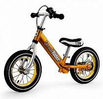 Легкий алюминиевый детский беговел Small Rider Foot Racer 3 AIR (золотой) 1643700