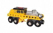 BRIO Вагончик с грузом "Мастерская" на батарейках 33897