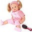 Кукла в розовом Макси-Маффин, блондинка, 42 см, Gotz, 1427172