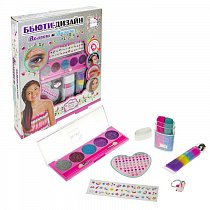 Lukky Бьюти-Дизайн наб."Волосы и Визаж" с палеткой гель-теней д.век с аппликатором, Т20727