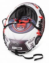Надувные санки-тюбинг с сиденьем и ремнями Small Rider Snow Cars 3 (LX-красный), 1425145
