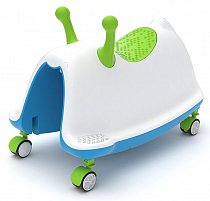 Детский беговел-каталка-качалка-ходунки Chillafish Trackie (лайм), 1643037