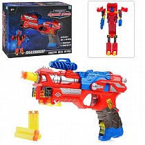 Плазмобот из серии Трансботы Звёздный арсенал, оружие трансформируется в робота, из 5 штук собирается большой робот, 1toy, Т16333