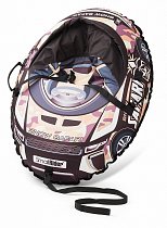 Надувные санки-тюбинг с сиденьем и ремнями Small Rider Snow Cars 3 (Сафари камуфляж), 1425141