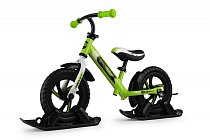 Combo Drift - Беговел из алюминия с лыжами и колесами Small Rider Roadster 2 EVA (зеленый), 1642247