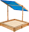 Песочница деревянная с крышей , 01080102