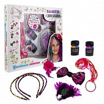 Набор для дизайна волос Lukky - Цветные локоны, 1toy, Т16788