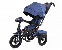 Велосипед трехколесный Super Formula синий джинс SFA3B/2020