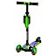 Трехколесный самокат Small Rider Turbo Spacecraft 3 (Зеленый), MEGA042