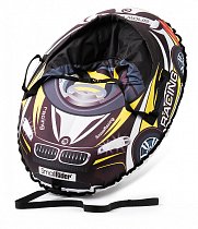 Надувные санки-тюбинг с сиденьем и ремнями Small Rider Snow Cars 3 (ВМ черно-желтый), 1425151