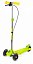 Трехколесный самокат Small Rider Galaxy (светящиеся колеса и ручной тормоз) (CZ) (зелено-желтый), 377544