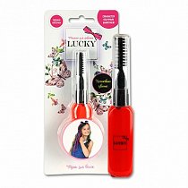 Тушь для волос, неоновые цвета: красный, Lucky, Т11935