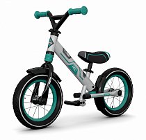 Алюминиевый беговел с 2 амортизаторами, 2 подножками Small Rider Roadster Pro (аква) 1642880