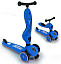Детский трехколесный самокат с сиденьем Scoot&Ride HighwayKick 1 (Синий) 1186517