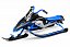 Детский снегокат Yamaha Apex Snow Bike, черно-синий, 1643295