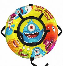 Тюбинг Small Rider Snow Tubes 4 ("Space Race 100х100 см"), лайм, 1643463