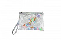 Косметичка на молнии с пайетками-бабочками Lukky, Т16304