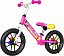 Беговел со светящимися резиновыми колесами Small Rider Drive 3 Flash (Розовый), MEGA0018